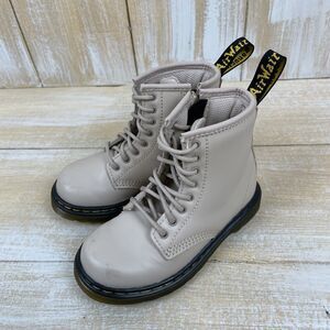 Dr. Marten's Girls Youth Taupe Combat Boots Size 9